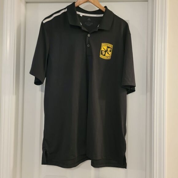 Adidas polo ROTC black size XL - Picture 1 of 5